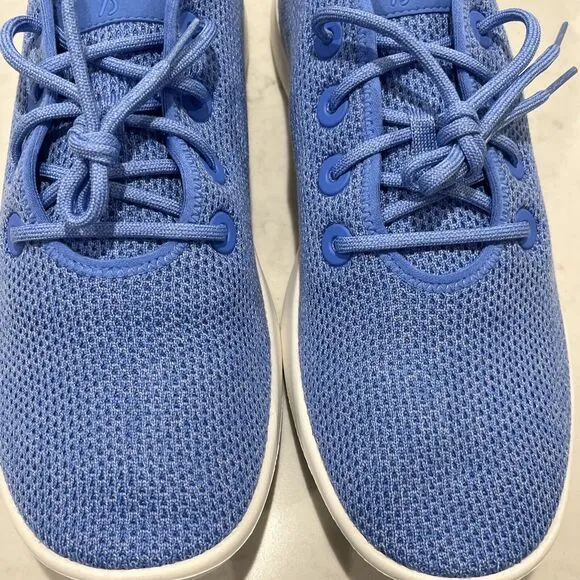 ALLBIRDS Tree Runner Mens 13 Sneakers Shoes Pure Azure Blue Comfort Casual NWB