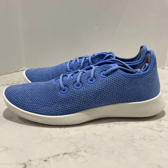 ALLBIRDS Tree Runner Mens 13 Sneakers Shoes Pure Azure Blue Comfort Casual NWB