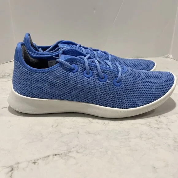 ALLBIRDS Tree Runner Mens 13 Sneakers Shoes Pure Azure Blue Comfort Casual NWB