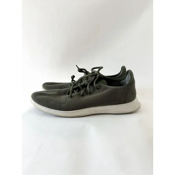 Allbirds tree runners dark green size 12