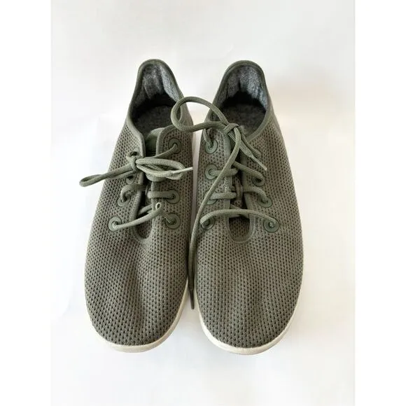 Allbirds tree runners dark green size 12