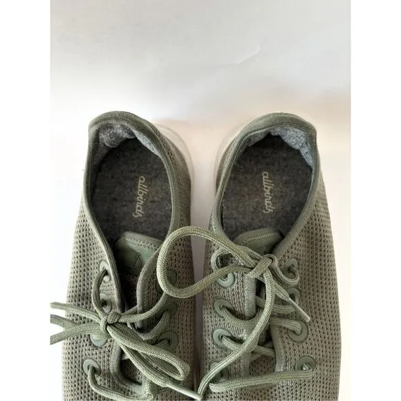 Allbirds tree runners dark green size 12