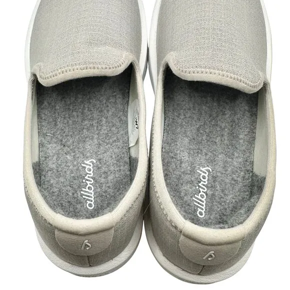 Allbirds | Women | Merino Wool Lounger Woven Gray Comfort Slip On Shoes | Size 7