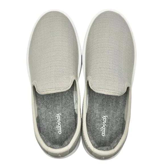 Allbirds | Women | Merino Wool Lounger Woven Gray Comfort Slip On Shoes | Size 7
