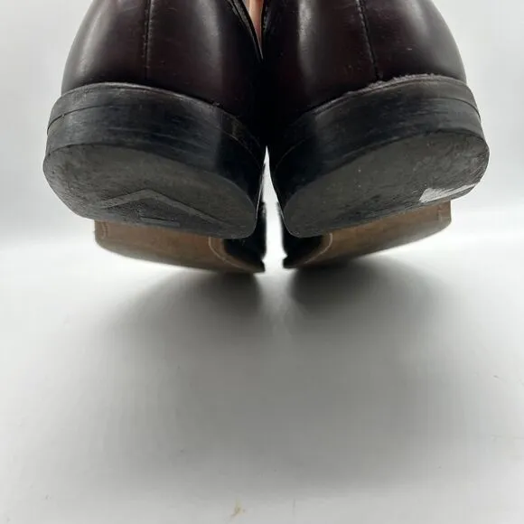 Allen Edmonds Men's Brown Leather Chester Winthrop Oxfords Marlow Shoes 11.5