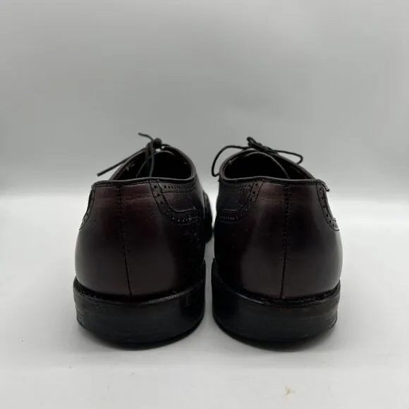 Allen Edmonds Men's Brown Leather Chester Winthrop Oxfords Marlow Shoes 11.5