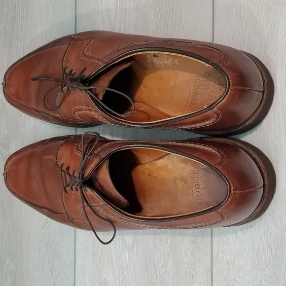 Allen Edmonds Mens Stockbridge 54190 Oxford Loafer Slip on shoes sz 12 D