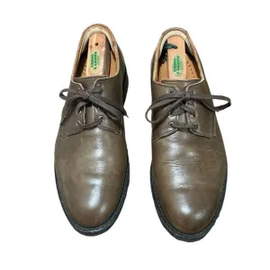 Allen Edmonds Port Washington NOMAD Brown Leather Plain Toe Derby Shoes‎ 8.5 D