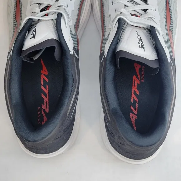 Altra Mens Torin 6 AL0A7R6T264 Gray Red Running Shoes Mens Size 9
