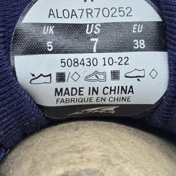 Altra Provision 7 Shoes Womens AL0A7R70252 Purple Running Shoes Womens Size 7