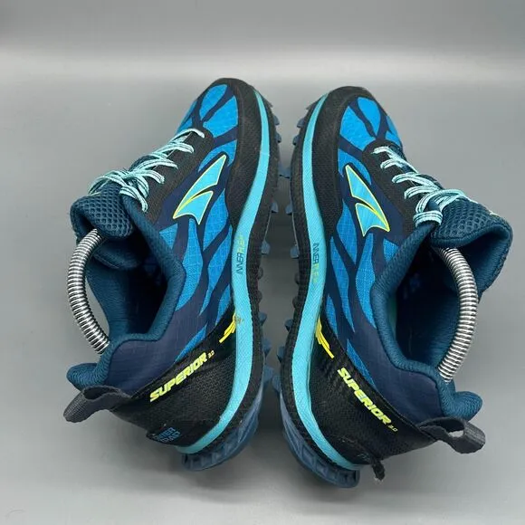 Altra Superior 3.0 Women's 9.5 Blue Athletic Shoes Lace-Up Running Sneakers