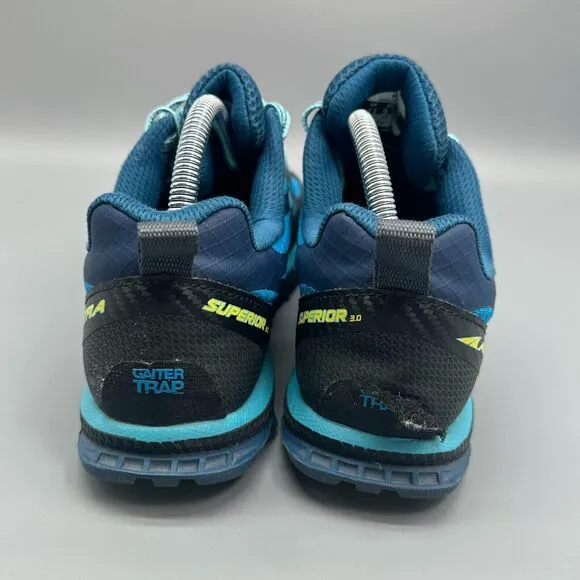 Altra Superior 3.0 Women's 9.5 Blue Athletic Shoes Lace-Up Running Sneakers