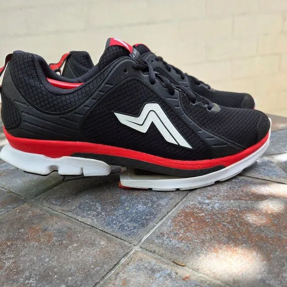 AMPLA Fly Running Shoes Men's 12 Carbon Fiber Spring Black Red Excellent RARE