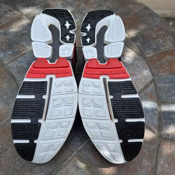 AMPLA Fly Running Shoes Men's 12 Carbon Fiber Spring Black Red Excellent RARE
