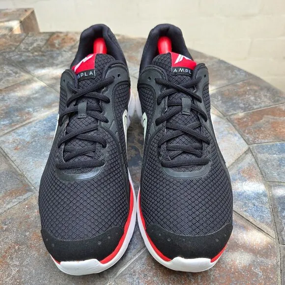 AMPLA Fly Running Shoes Men's 12 Carbon Fiber Spring Black Red Excellent RARE