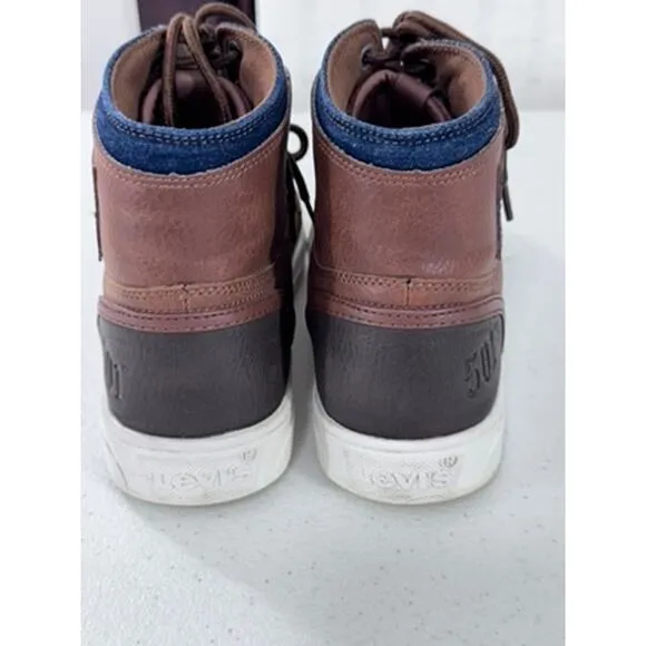 &quot;Levis&quot;, Mens Hiking Boots, Size 8, SEE PICS ,FINAL SALE!, Small Flaws,Rustic