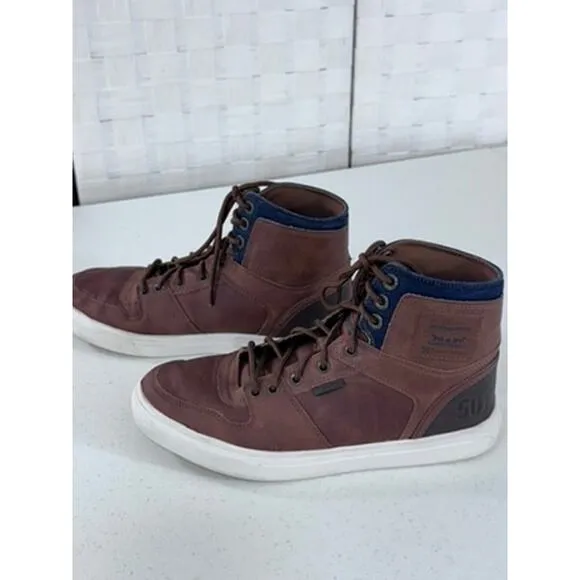&quot;Levis&quot;, Mens Hiking Boots, Size 8, SEE PICS ,FINAL SALE!, Small Flaws,Rustic