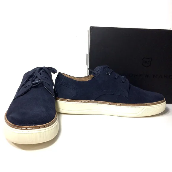 Andrew Marc Men's Suede Casual Athletic Shoes