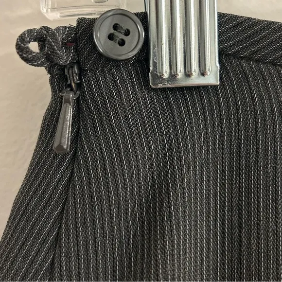 Ann Taylor Minimalist Neutral Gray Ribbed Sleeveless Tank and Maxi Skirt Set 8