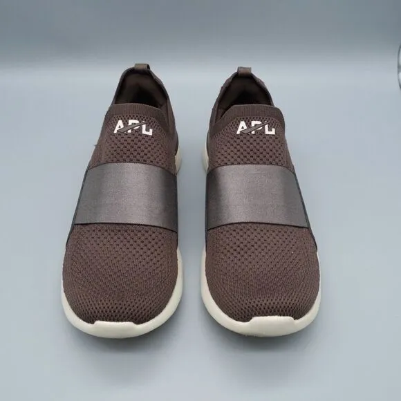 APL Techloom Bliss Knit Running Shoes Women's Size 8 Brown 0622XC