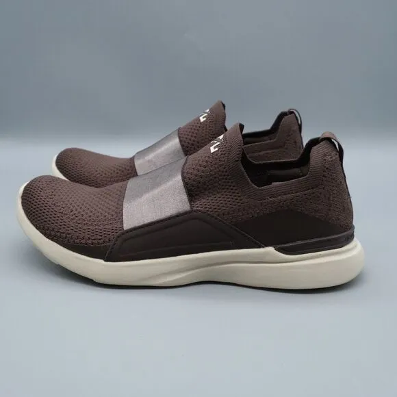 APL Techloom Bliss Knit Running Shoes Women's Size 8 Brown 0622XC