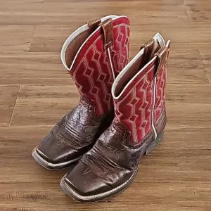 Ariat Boots Children Live Wire in Wood/Mega-Red