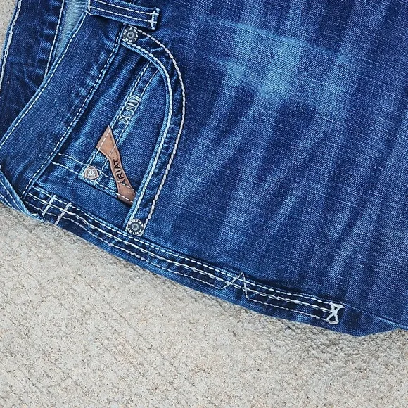 Ariat Relaxed Boot Cut M4 42/34 Denim Jeans Cowboy Western Boots