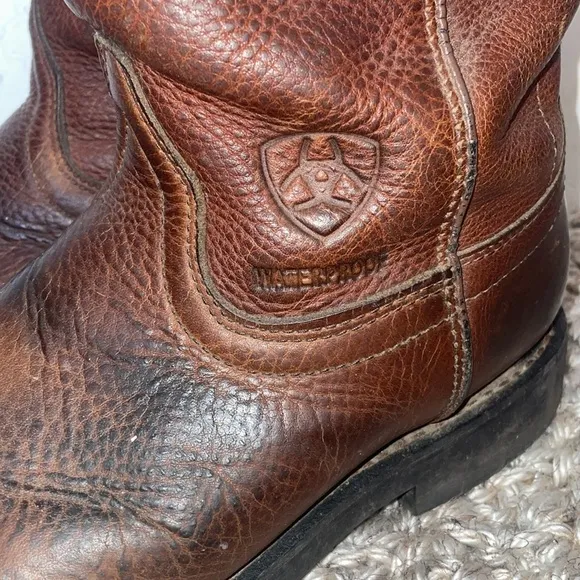 Ariat Sierra Work leather waterproof safety boots