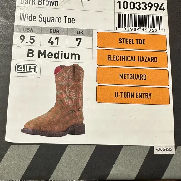 ARIAT women’s Work boot size 9 1/2 Brand New