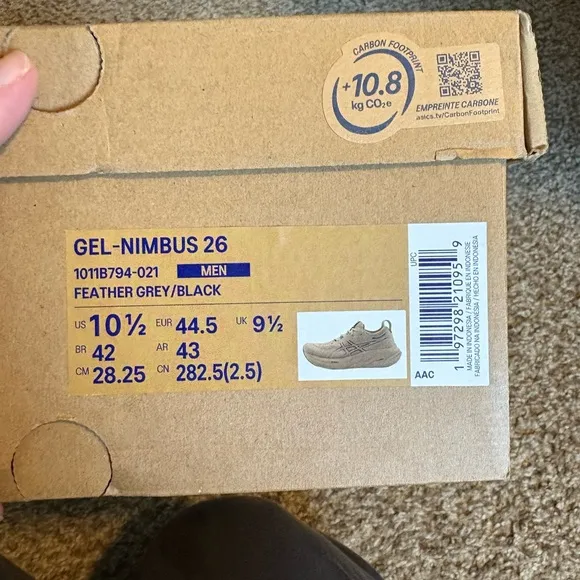 Asics Cream Running Shoes
