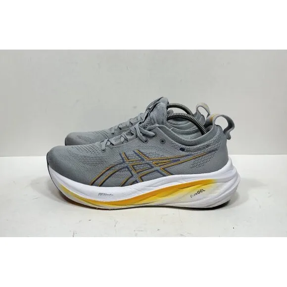 ASICS Gel Nimbus 26 1011B794 Gray Running Shoes Sneakers Men’s Size 9