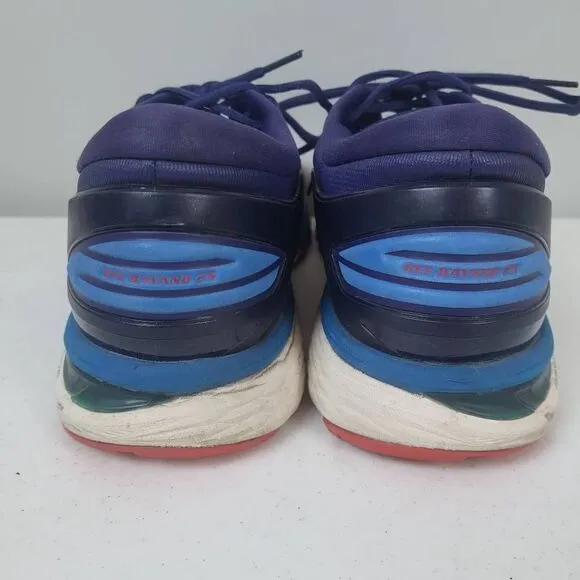 ASICS Logo Mens Size 11 Running Shoes Sneakers Gel Layano 25 Blue 1011A019
