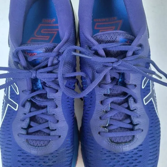 ASICS Logo Mens Size 11 Running Shoes Sneakers Gel Layano 25 Blue 1011A019