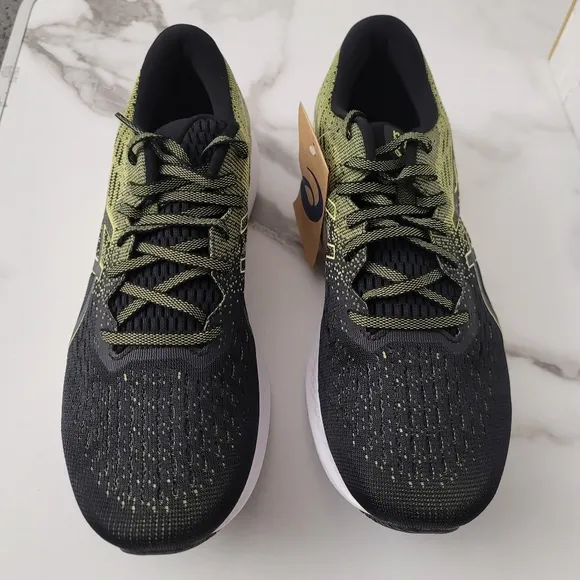 ASICS Men's EvoRide 2   Running Shoes 1011B017-004 black/glow yellow size 10.5