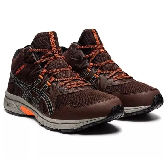ASICS Men's Gel-Venture 8 Mid Top Running Shoes 10.5 Coffee/Clay Grey