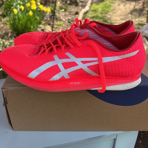 ASICS Neon Pink Running Shoes