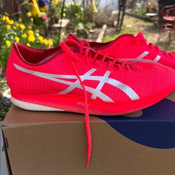 ASICS Neon Pink Running Shoes