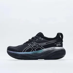 Asics Nimbus 25  Men Running Shoes Low-top Anti-slip Breathable Lightweight Sneaker Unisex