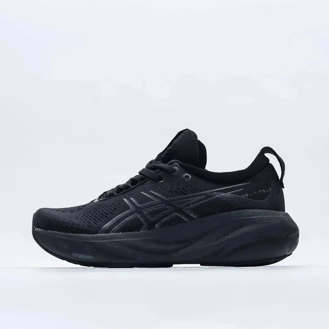 Asics Nimbus 25  Men Running Shoes Low-top Anti-slip Breathable Lightweight Sneaker Unisex