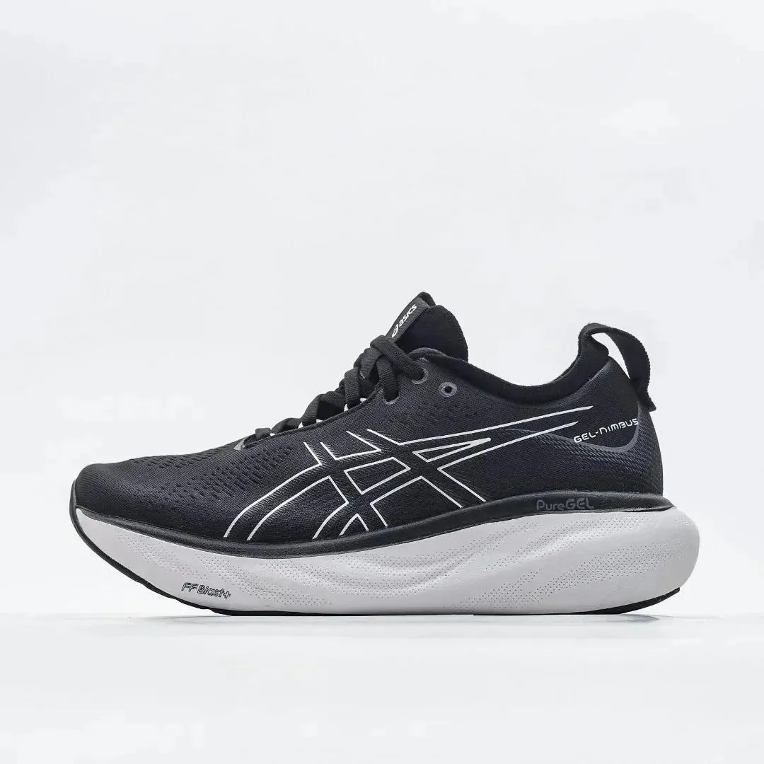 Asics Nimbus 25  Men Running Shoes Low-top Anti-slip Breathable Lightweight Sneaker Unisex