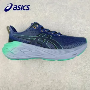 Asics Novablast 4 Men and Women Running Shoes Low-top Outdoor Anti-slip Breathable Lightweight Sneaker