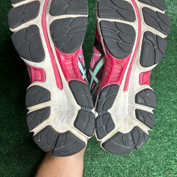 Asics Shoes Womens Size 9 Gel Nimbus 16 Running Lace Up Sneakers Pink