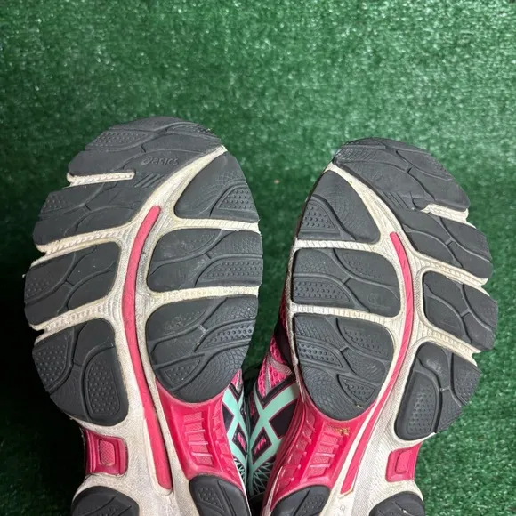 Asics Shoes Womens Size 9 Gel Nimbus 16 Running Lace Up Sneakers Pink