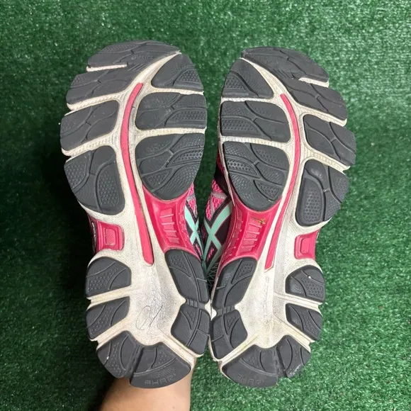 Asics Shoes Womens Size 9 Gel Nimbus 16 Running Lace Up Sneakers Pink