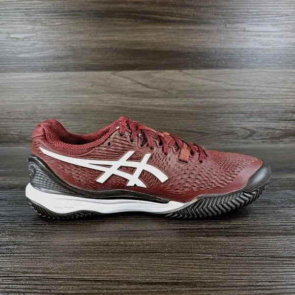 ASICS Solution Speed FF 2 Antique Red Tennis Shoes - Men's Size 7