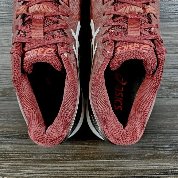 ASICS Solution Speed FF 2 Antique Red Tennis Shoes - Men's Size 7