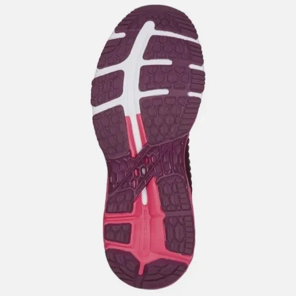 ASICS Womens Gel Kayano 25 1012A026 Burgundy Wine Running Shoes Size 8 Med.