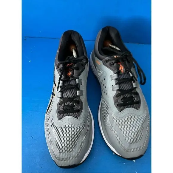 Asics Mens GT 2000 6 T805N Gray Black Running Shoes Sneakers Size 12