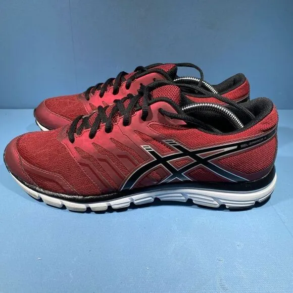 Asics Mens Gel Zaraca 4 T5K3N Blue Running Shoes Sneakers Size 10.5