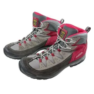 Asolo Liquid GV ML GTX Waterproof Hiking Boots‎ Women’s 8.5 Red, Gray
